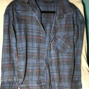 Brandy Melville Over Sized Boyfriend Flannel